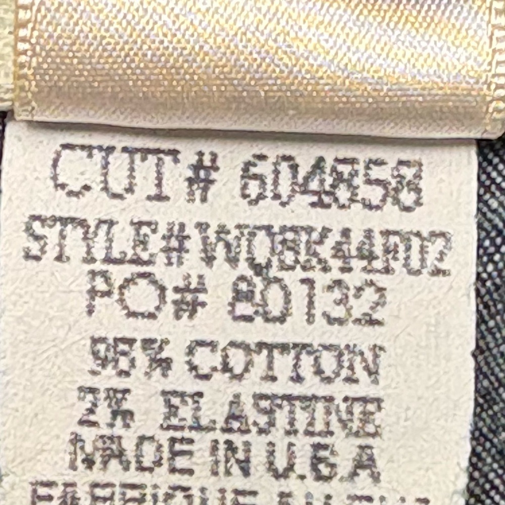 True Religion Casey Steel Panel Studded Skinny Jeans 27 USA Dark Wash RARE - Picture 14 of 14